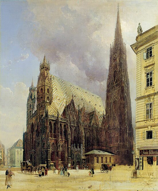 ALT, Rudolf von 1812-1905 - Der Stephansdom
