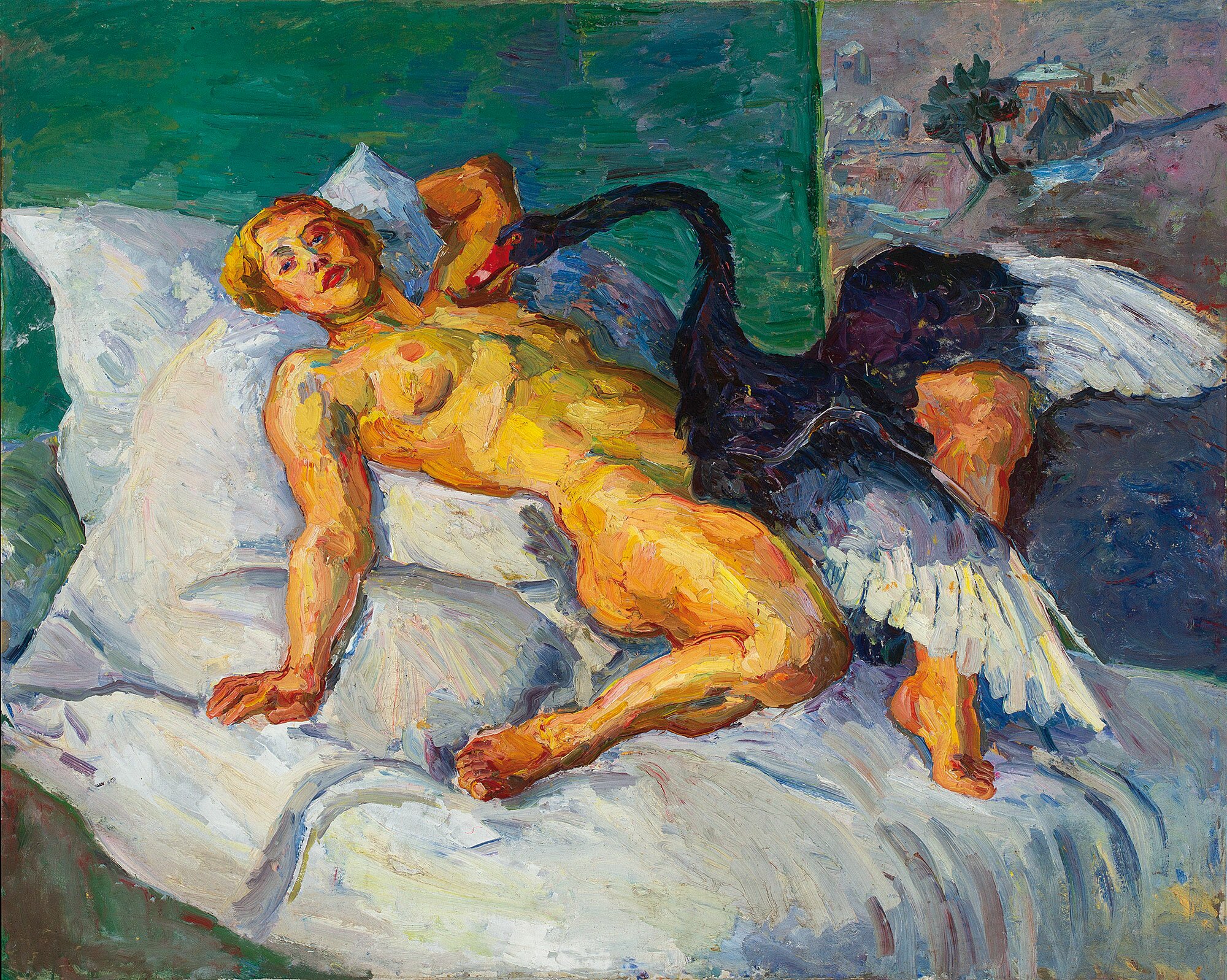 BOECKL, Herbert 1894 - 1966 Leda mit dem Schwan 1934