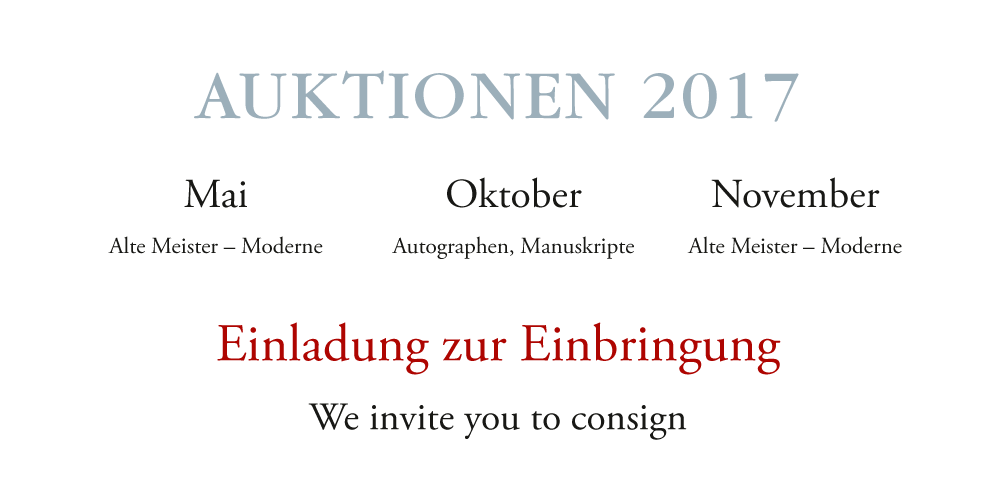 Auktionen 2017