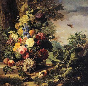 NIGG, Josef 1782-1863<br>
Blumen, 1845